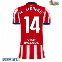 Atletico Madrid Marcos Llorente #14 Hjemmedrakt Dame 2026-27 Kortermet